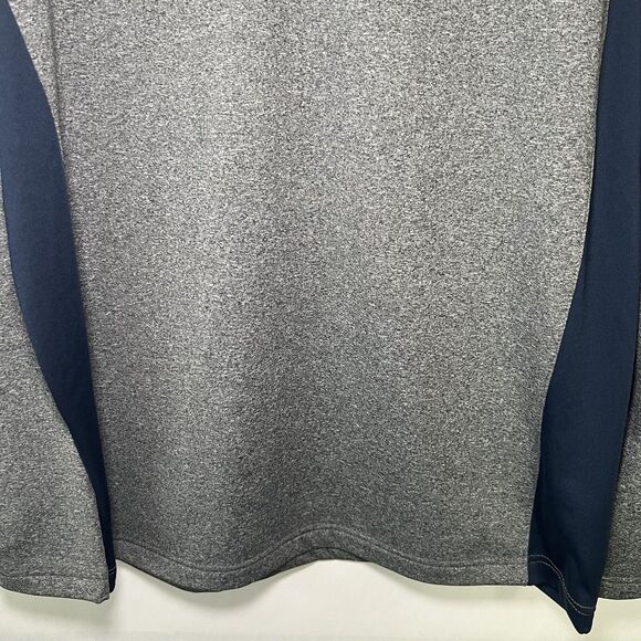 Houston Texans Antigua 1/4 Zip Pullover Jacket Mens Size Medium Gray Performance - Picture 3 of 12